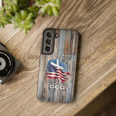 I Stand for the Flag but Kneel before God Phone Case