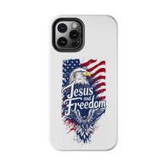 Jesus and Freedom Phone Case