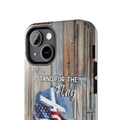 I Stand for the Flag but Kneel before God Phone Case