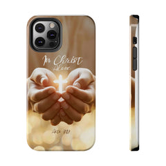 In Christ Alone Christian Phone Case