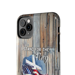 I Stand for the Flag but Kneel before God Phone Case