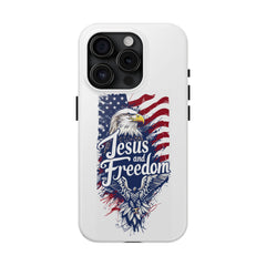 Jesus and Freedom Phone Case