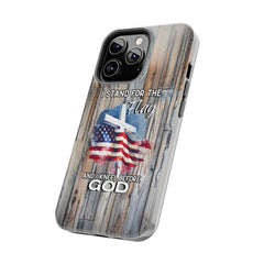 I Stand for the Flag but Kneel before God Phone Case