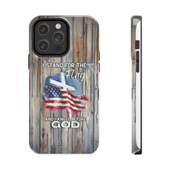 I Stand for the Flag but Kneel before God Phone Case