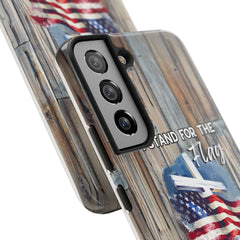 I Stand for the Flag but Kneel before God Phone Case