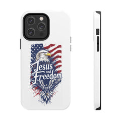 Jesus and Freedom Phone Case