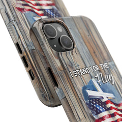 I Stand for the Flag but Kneel before God Phone Case