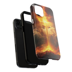 Golden Cross Phone Case