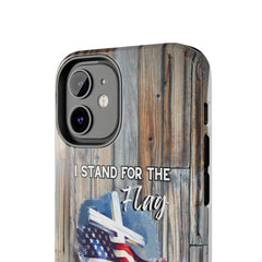 I Stand for the Flag but Kneel before God Phone Case