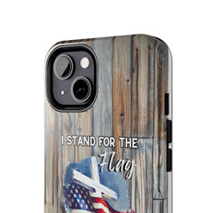 I Stand for the Flag but Kneel before God Phone Case