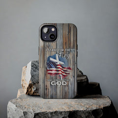 I Stand for the Flag but Kneel before God Phone Case