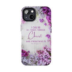 All Things Through Christ Phone Case