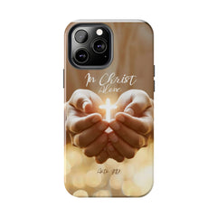 In Christ Alone Christian Phone Case