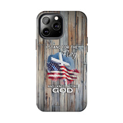 I Stand for the Flag but Kneel before God Phone Case