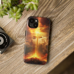 Golden Cross Phone Case