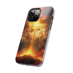 Golden Cross Phone Case