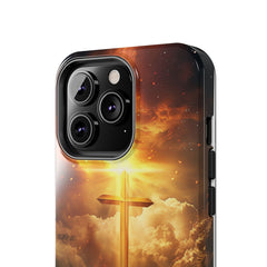 Golden Cross Phone Case