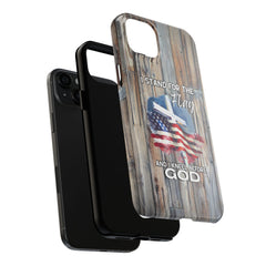 I Stand for the Flag but Kneel before God Phone Case