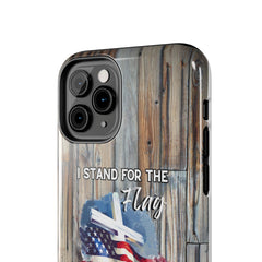 I Stand for the Flag but Kneel before God Phone Case