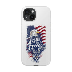 Jesus and Freedom Phone Case