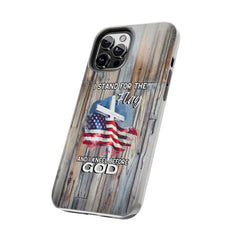 I Stand for the Flag but Kneel before God Phone Case