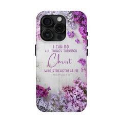 All Things Through Christ Phone Case