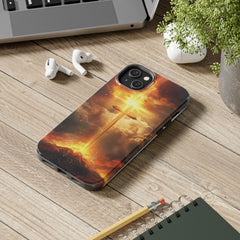 Golden Cross Phone Case