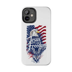 Jesus and Freedom Phone Case