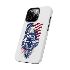 Jesus and Freedom Phone Case