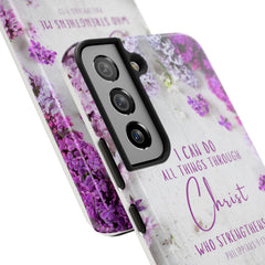 All Things Through Christ Phone Case