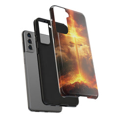 Golden Cross Phone Case