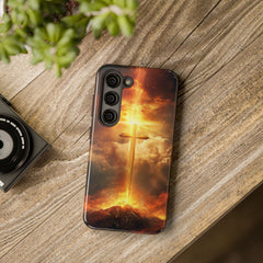 Golden Cross Phone Case