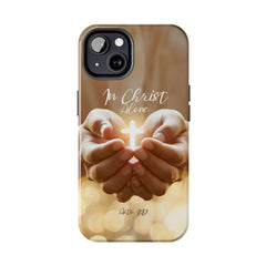 In Christ Alone Christian Phone Case