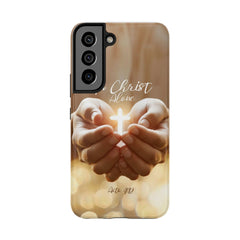 In Christ Alone Christian Phone Case