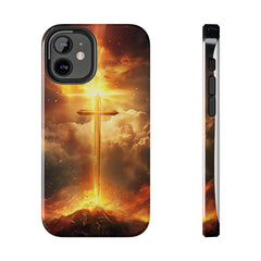 Golden Cross Phone Case