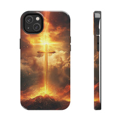 Golden Cross Phone Case