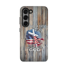 I Stand for the Flag but Kneel before God Phone Case