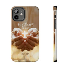 In Christ Alone Christian Phone Case