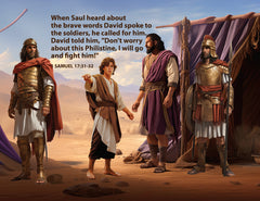 David: Shepherd, Warrior, King - David and Goliath